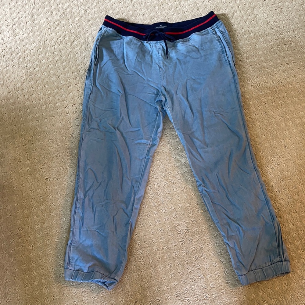 American Eagle Chambray Jogger
